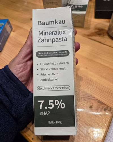 Baumkau mineralux zahnpasta - baumkau,