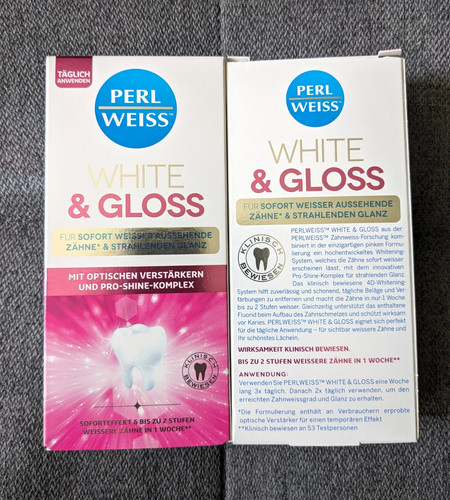 Perl weiss white - white, gloss