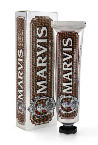 Marvis sweet sour rhubarb - sour,
