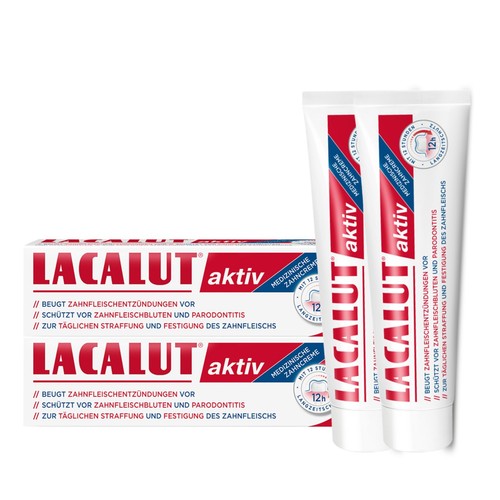 Lacalut zahnpasta aktiv - lacalut,