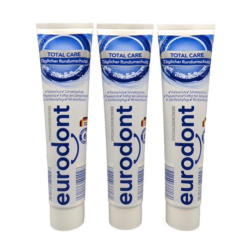 Eurodont total care zahnpasta - total,